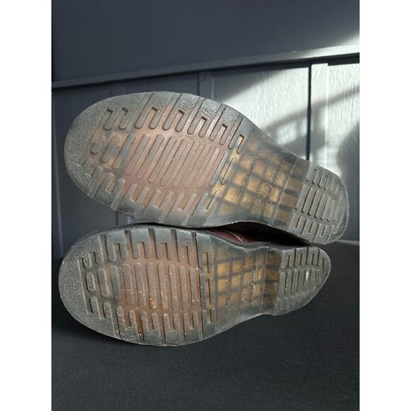 Dr. Martens Brown Leather Lace up 8 Eye Boots Mens Size 11 - Picture 8 of 10